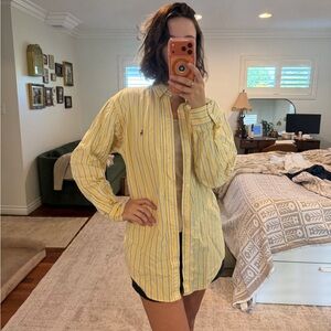 100% Cotton Button Up Cover Up